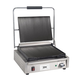 Grill a Contatto Semplice Liscio/Liscio - Grande Superficie - Buffalo