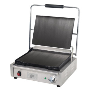 Grill a Contatto Semplice Liscio/Liscio - Grande Superficie - Buffalo