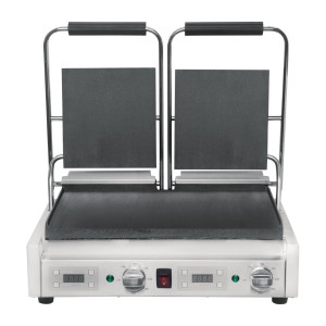 Grill a Contatto Doppio Liscio/Liscio - Buffalo