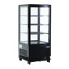 Vitrine Réfrigérée Positive Noire Série C - 68 L - Polar - Fourniresto