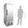 Frigo Negativo a Una Porta Serie G - 440L - Polar - Fourniresto