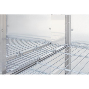 Armadio Refrigerato Negativo Gn Doppia Porta Serie G - 1200L - Polar