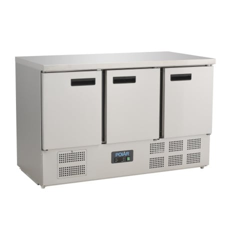 Tavolo Frigorifero 3 Porte Serie G - 368L - Polar - Fourniresto