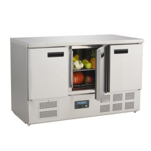 Tavolo Frigorifero 3 Porte Serie G - 368L - Polar - Fourniresto