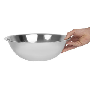 Stainless Steel Mixing Bowl - 4.8L - Vogue - Fourniresto