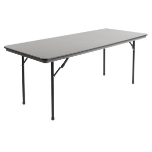 Table Rectangulaire Pliante Grise En Abs - 1830Mm - Bolero - Fourniresto