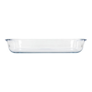 Piatto da forno rettangolare in vetro - L 350 x P 230mm - Pyrex