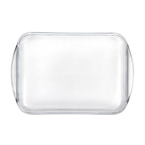 Piatto da forno rettangolare in vetro - L 350 x P 230mm - Pyrex