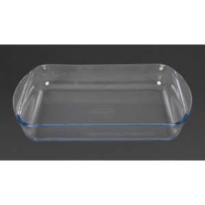 Piatto da forno rettangolare in vetro - L 350 x P 230mm - Pyrex