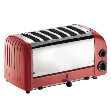 Tostapane 6 fette Rosso - 230V - Dualit