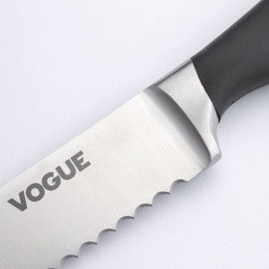 Coltello per il pane Soft Grip - 205mm - Vogue - Fourniresto