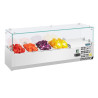 Vetrina refrigerata per ingredienti 3x GN 1/3 e 1x GN 1/2 Serie G - Polar - Fourniresto