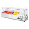 Vetrina refrigerata per ingredienti 3x GN 1/3 e 1x GN 1/2 Serie G - Polar - Fourniresto