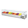 Vetrina refrigerata per ingredienti - 9 vaschette GN 1/3 - Polar - Fourniresto