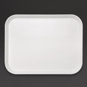 Self-Service Tray in Light Gray Fiberglass 355 x 460mm - Olympia KRISTALLON - Fourniresto