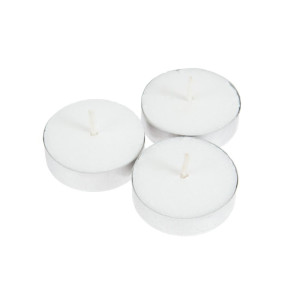 Candele Scaldavivande 4 Ore Ø 40 mm - Confezione da 100 - Olympia