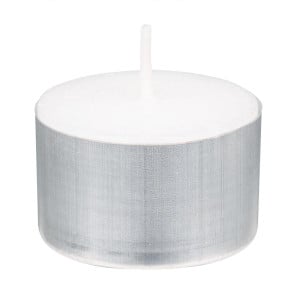 Candele Scaldavivande 8 Ore Ø 40 mm - Confezione da 75 - Olympia