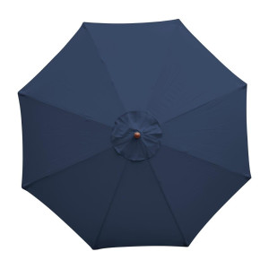 Ombrellone Rotondo Blu Navy - L 2500mm - Bolero