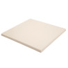 White Square Table Top - L 600 x W 600mm - Bolero