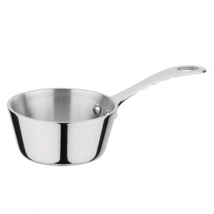 Mini Stainless Steel Sauce Boat 85mm - Vogue - Fourniresto