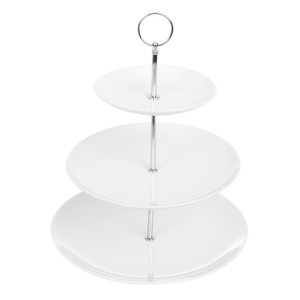 3-Level Cake Display Stand - Olympia - Fourniresto