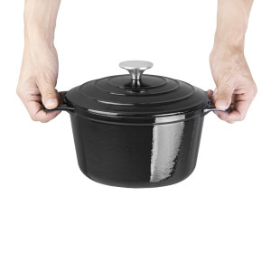 Cocotte Rotonda Nera - 3.2L - Vogue