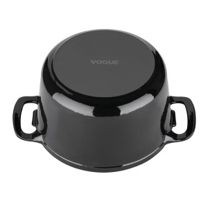 Grande Cocotte Ronde Noire - 4L - Vogue