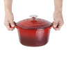 Cocotte Rotonda Rossa - 3.2L - Vogue