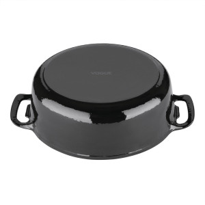 Cocotte Ovale Nera - 5L - Vogue