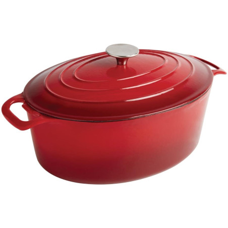 Cocotte Ovale Rossa - 5L - Vogue