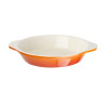 Round Orange Gratin Dish - 400ml - Vogue