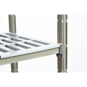 Unità con 4 ripiani a griglia - L 910 x P 460mm - Cambro