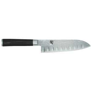 Coltello Santoku Lama Alveolata Damasco Shun 18 cm - Coltelli Giapponesi KAI