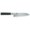 Coltello Santoku Lama Alveolata Damasco Shun 18 cm - Coltelli Giapponesi KAI