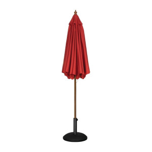 Ombrellone Rotondo Rosso - 2,5 m - Bolero