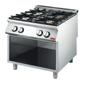 Gas Stove 4 Burners 700 - Gastro M