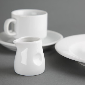 Embossed milk jug 70ml - Set of 6 - Olympia - Fourniresto