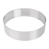 Cerchio in acciaio inox 240 x 60mm - De Buyer - Fourniresto Cerchio in acciaio inox 240 x 60mm - De Buyer - Fourniresto