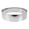 Cerchio per mousse in acciaio inox 240 x 60mm - De Buyer - Fourniresto