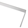 Cercle Per Torta Quadrato in Acciaio Inox - L 200 x P 200mm- De Buyer