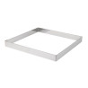 Cercle Per Torta Quadrato in Acciaio Inox - L 200 x P 200mm- De Buyer