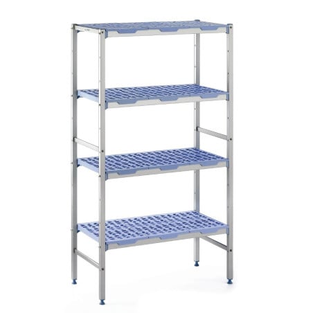 Modular Shelving 4 Levels - W1092 x D 400mm - Tournus