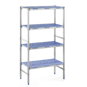 Scaffalatura Modulare 4 Livelli - L 1292 x P 500mm - Tournus