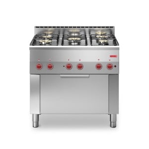 Fourneau a gas su forno a convezione GN 1/1 600 - Gastro M