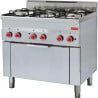 Fourneau a gas su forno a convezione GN 1/1 600 - Gastro M