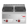 Griglia Pietra Lavica Gas-P 600mm - Gastro M
