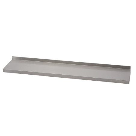 Mensole da parete in acciaio inossidabile senza supporti - L 1200 x P 400mm - Gastro M