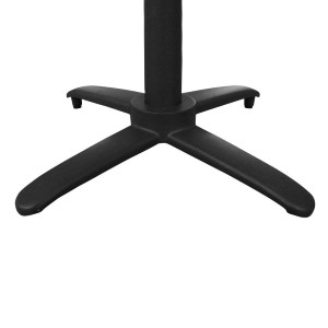 Pied de Table Basculant en Aluminium Noir - L 480mm  - Bolero