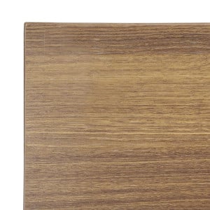 Piatto Tavolo Quadrato Effetto Legno Rovere Rustico - L 700mm - Bolero