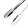 405mm brown serving tongs - Vogue - Fourniresto